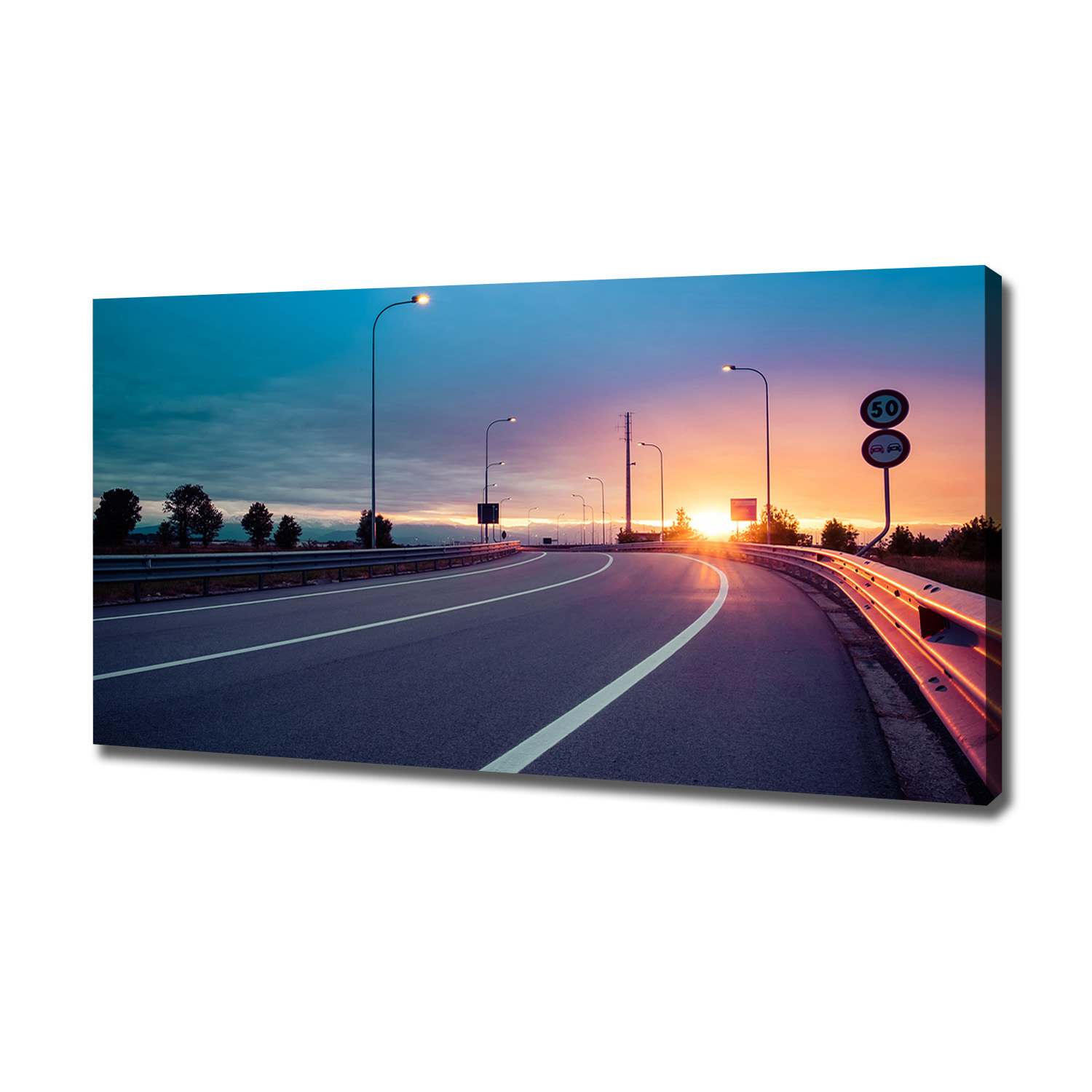 

Foto obraz canvas na ścianę Autostrada 120x60 cm