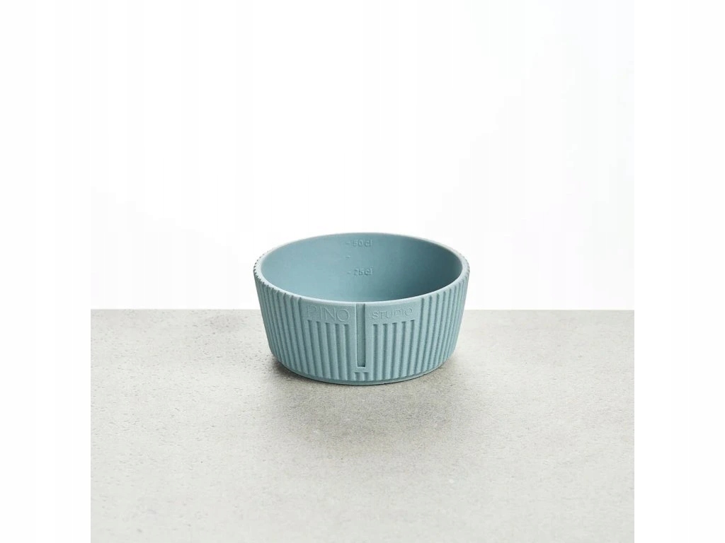 Miska pro psy Pino, jednobarevné provedení Butterfly Blue, 200 cl, vel. L