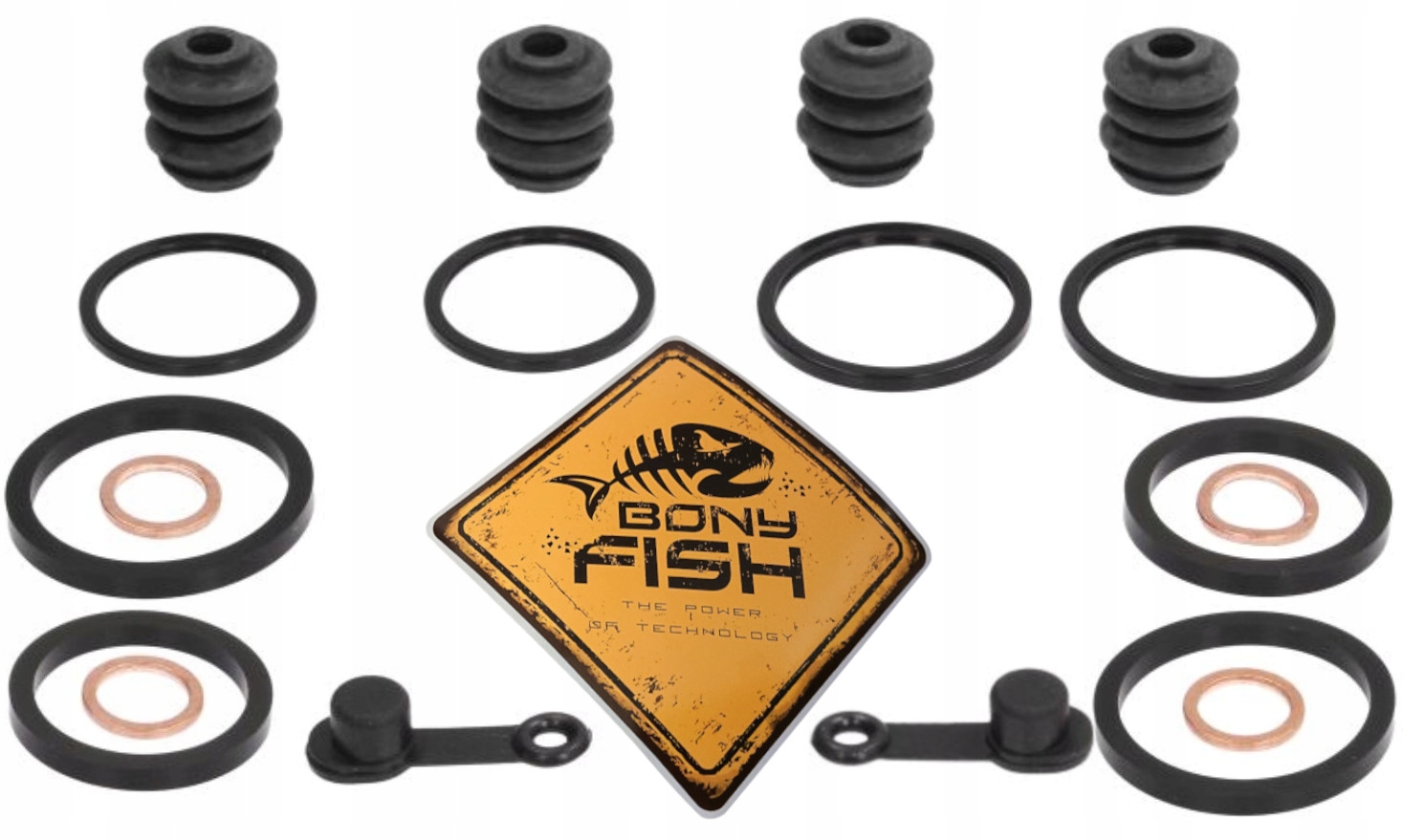 Sada pro opravu předního brzdového třmenu Yamaha FZ6 BonyFish – kvalita!!!