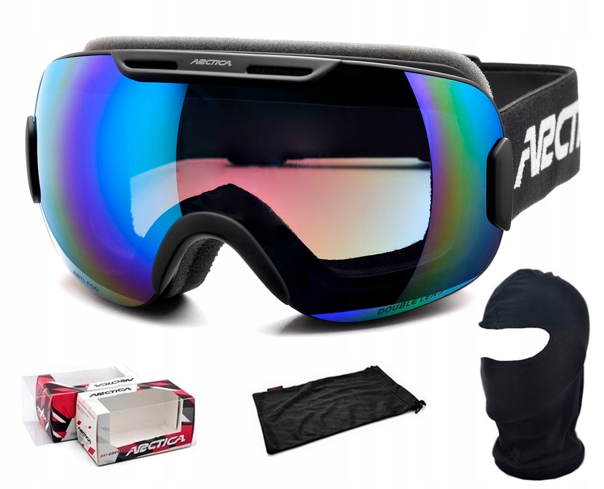 Arctica Lyžařské Brýle G-102B Bezrámečkové Revo