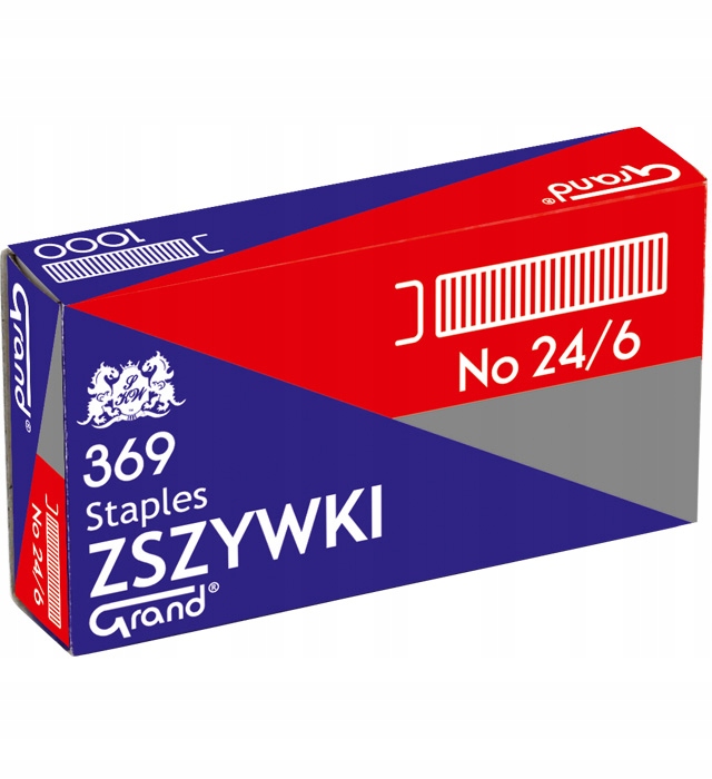 

Zszywki Grand 24/6 1000 sztuk