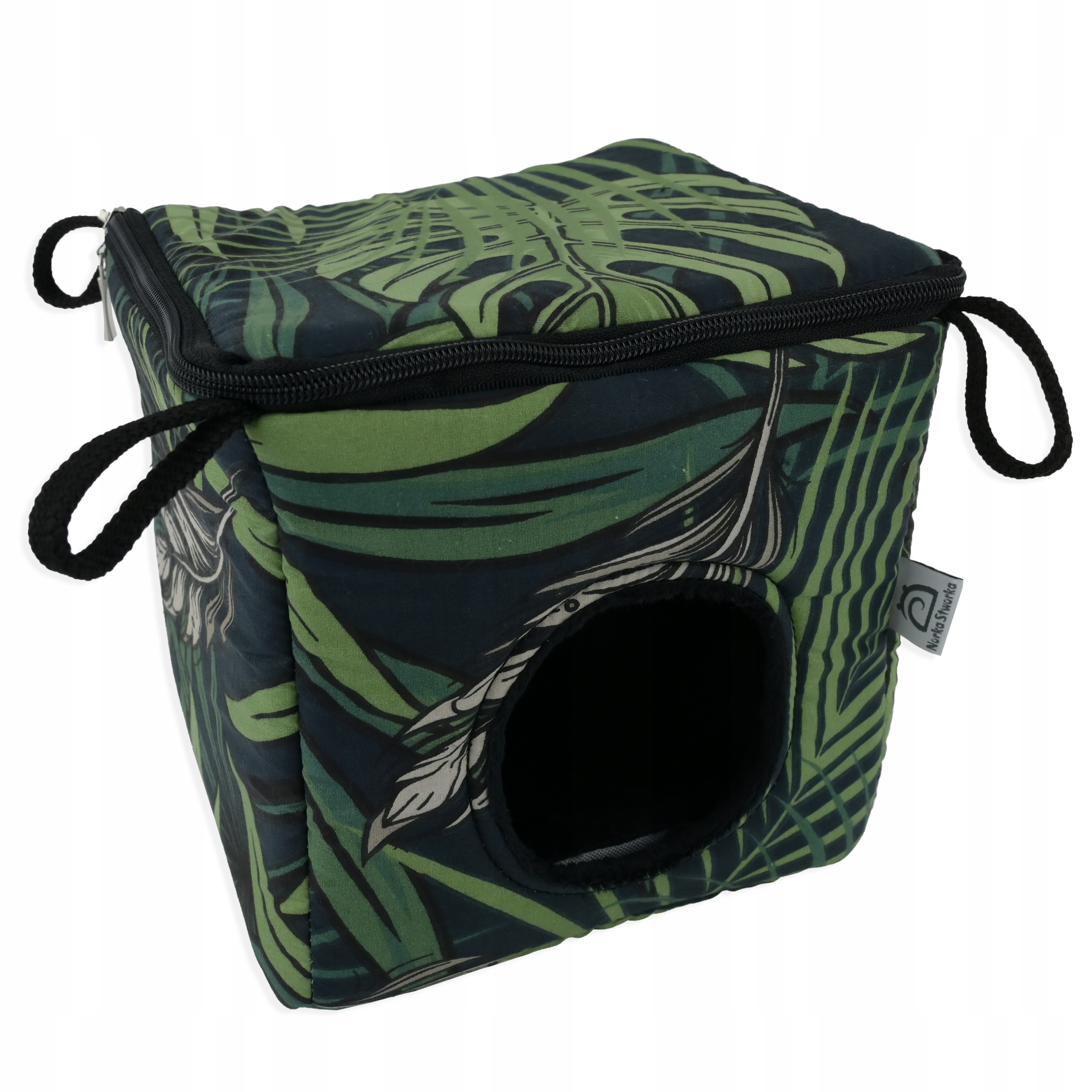 Levně Domeček pro hlodavce kostka matrace 18x18x18 cm