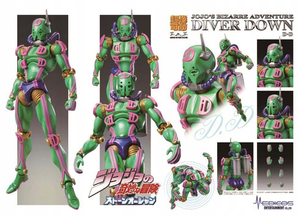 Jojo Part 6 Diver Down Figurka Action Chozokado 16 cm