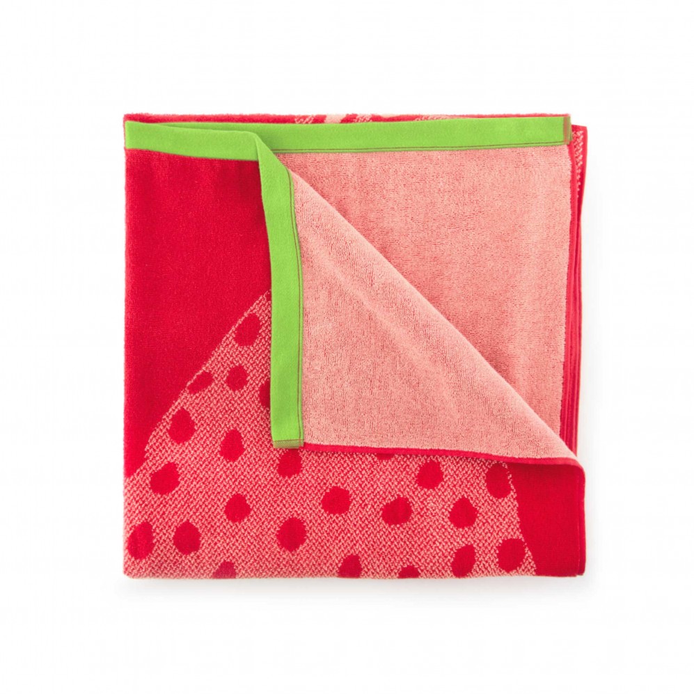 Ręcznik plażowy STRAWBERRY Zwoltex 100x160 bawełna Marka Zwoltex