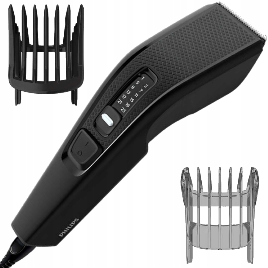 

Maszynka do włosów Philips Hc 3510/15 2 Nasadki