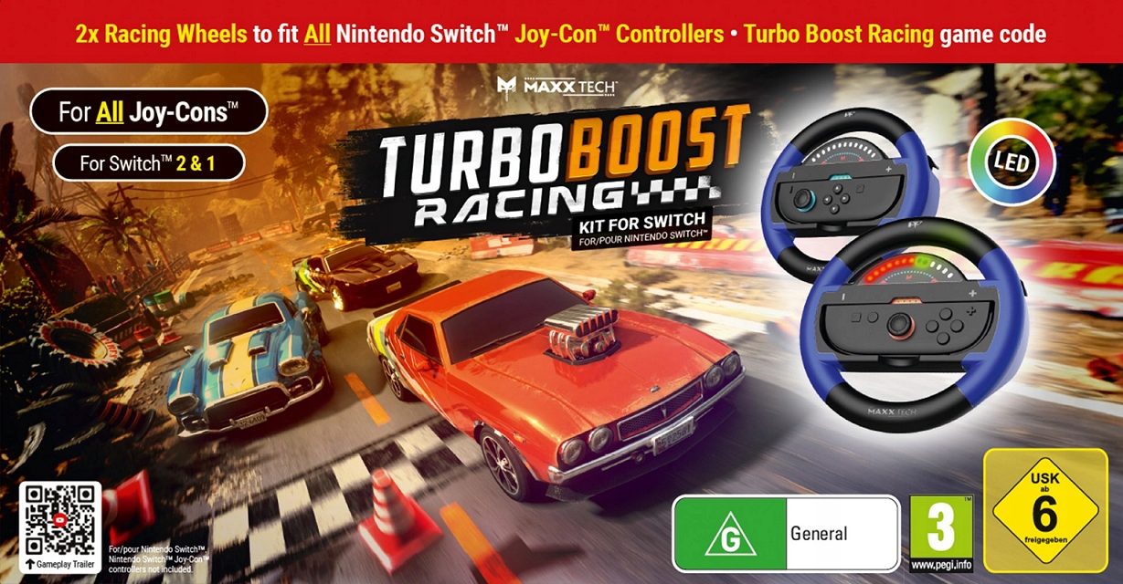 Turbo Boost Racing Kit for Switch 1+2