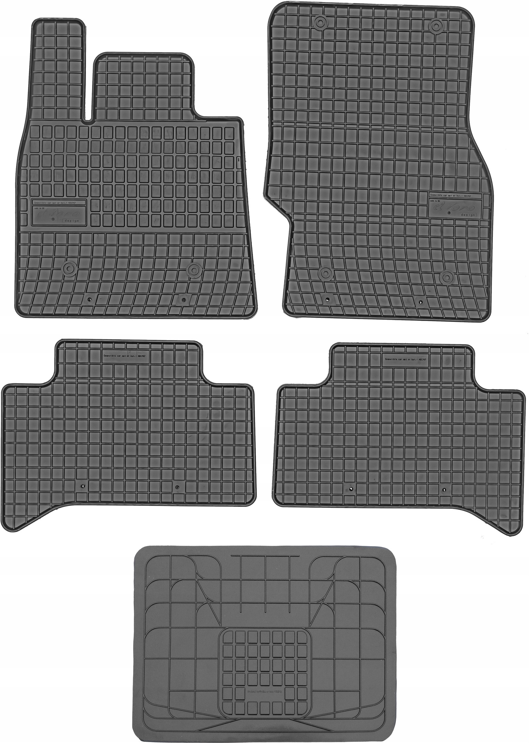 Alfa Romeo Stelvio 2016- Dywaniki z osłoną tunelu