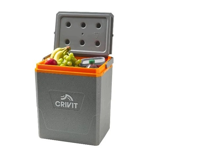 Crivit lodówka turystyczna 25 L system izolacyjny 37,0 x 41,9 x 27,4 cm