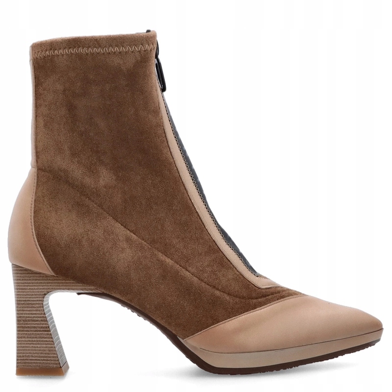 Španělské kotníkové boty se zámkem Hispanitas HI254186 Béžové 36