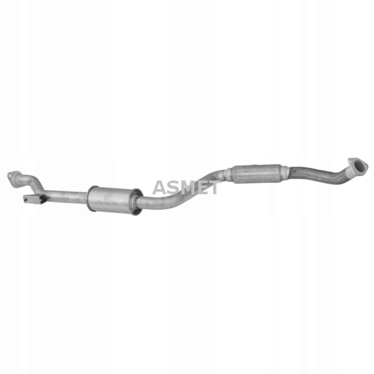 TŁUMIK PRZÓD ASMET ASM26.007