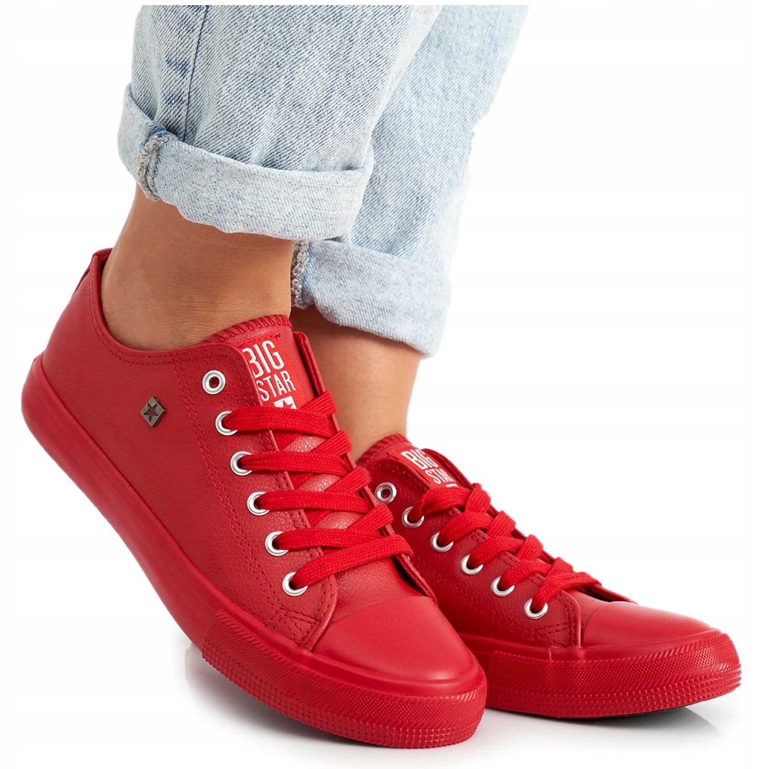 

Damskie Trampki Big Star Czerwone V274872 39