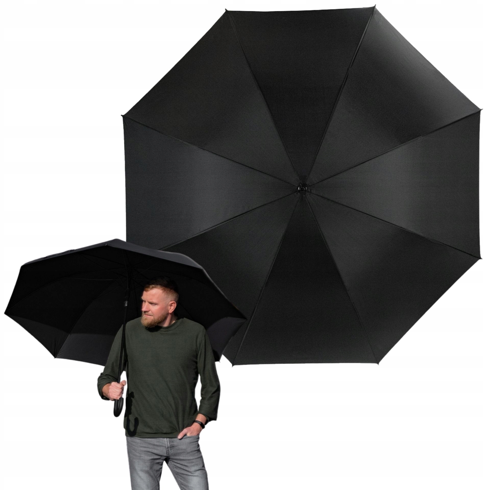 

Parasol Parasolka Prosty Automat Duży XXL