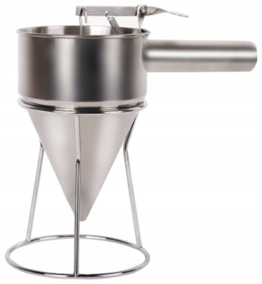 Dávkovač na těsto 1 l nerezová ocel Hurakan HKN-DD01