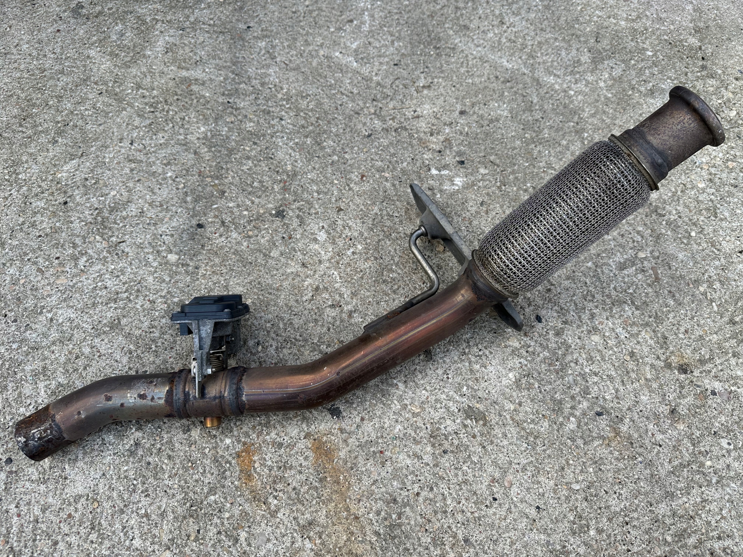 5Q0253059GG - AUDI A3 8V vw GOLF 7 TDI Вихлопна труба муфта