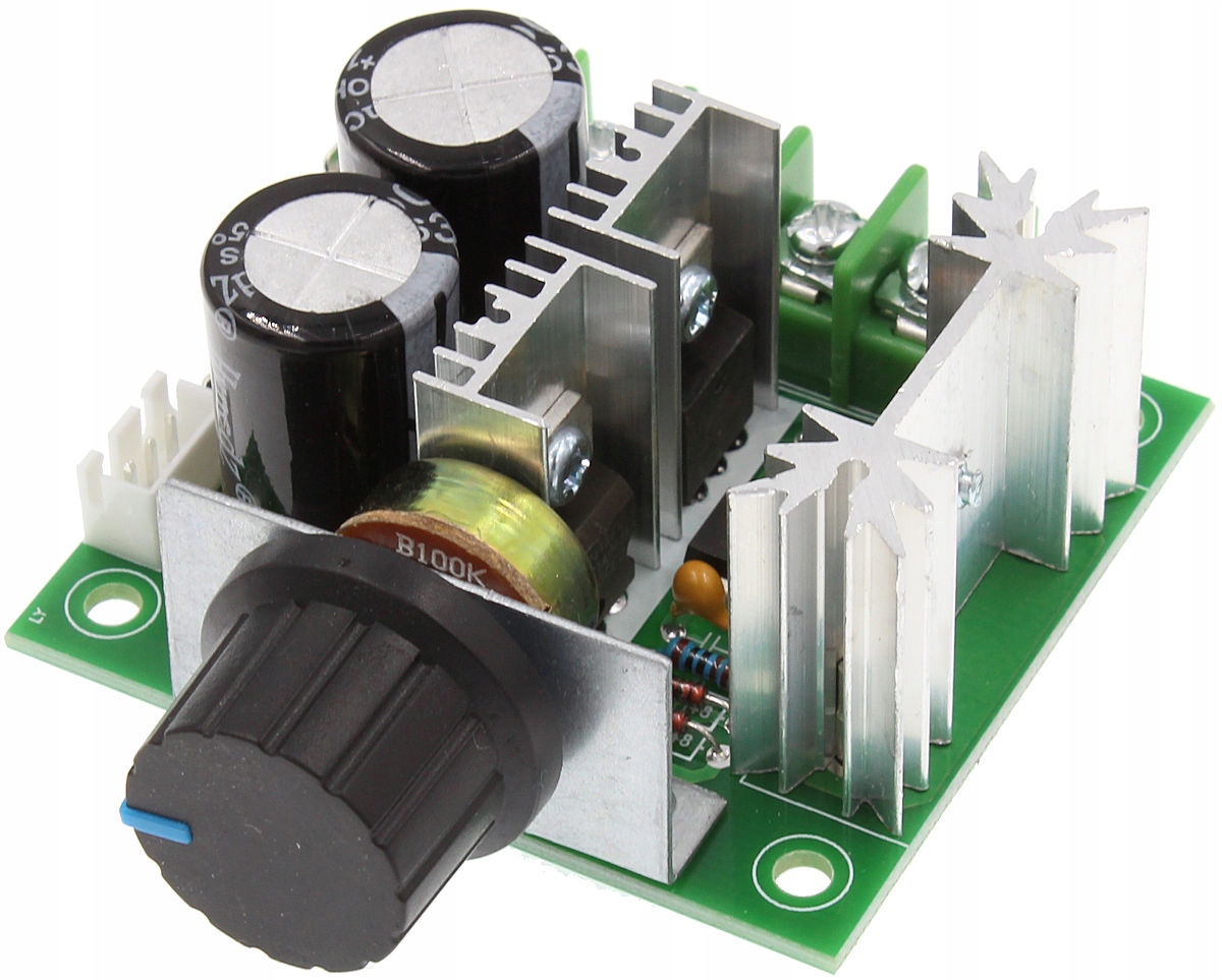 

Regulator Pwm Obrotów Silnika DC 12V-40V 10A 24V