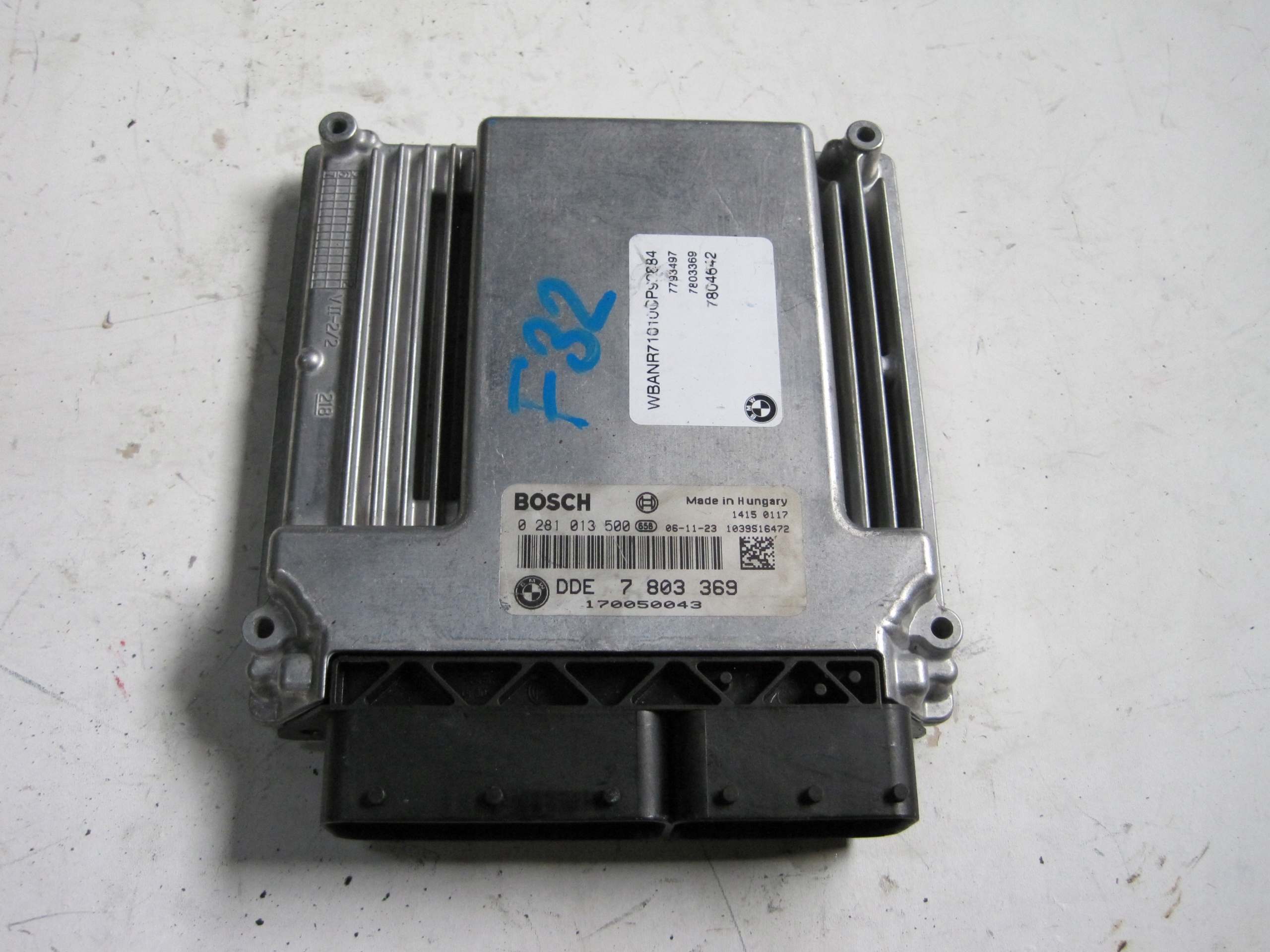 STEROWNIK komputer silnika BMW 3 F32 7803369