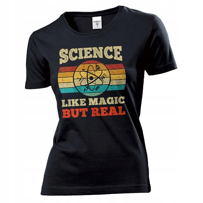 

Koszulka damska Nauka Jest Jak Magia M