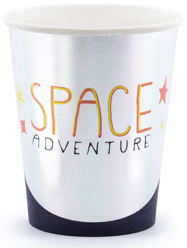 

Kubeczki Kosmos Space Urodziny Party 200ml 6szt.