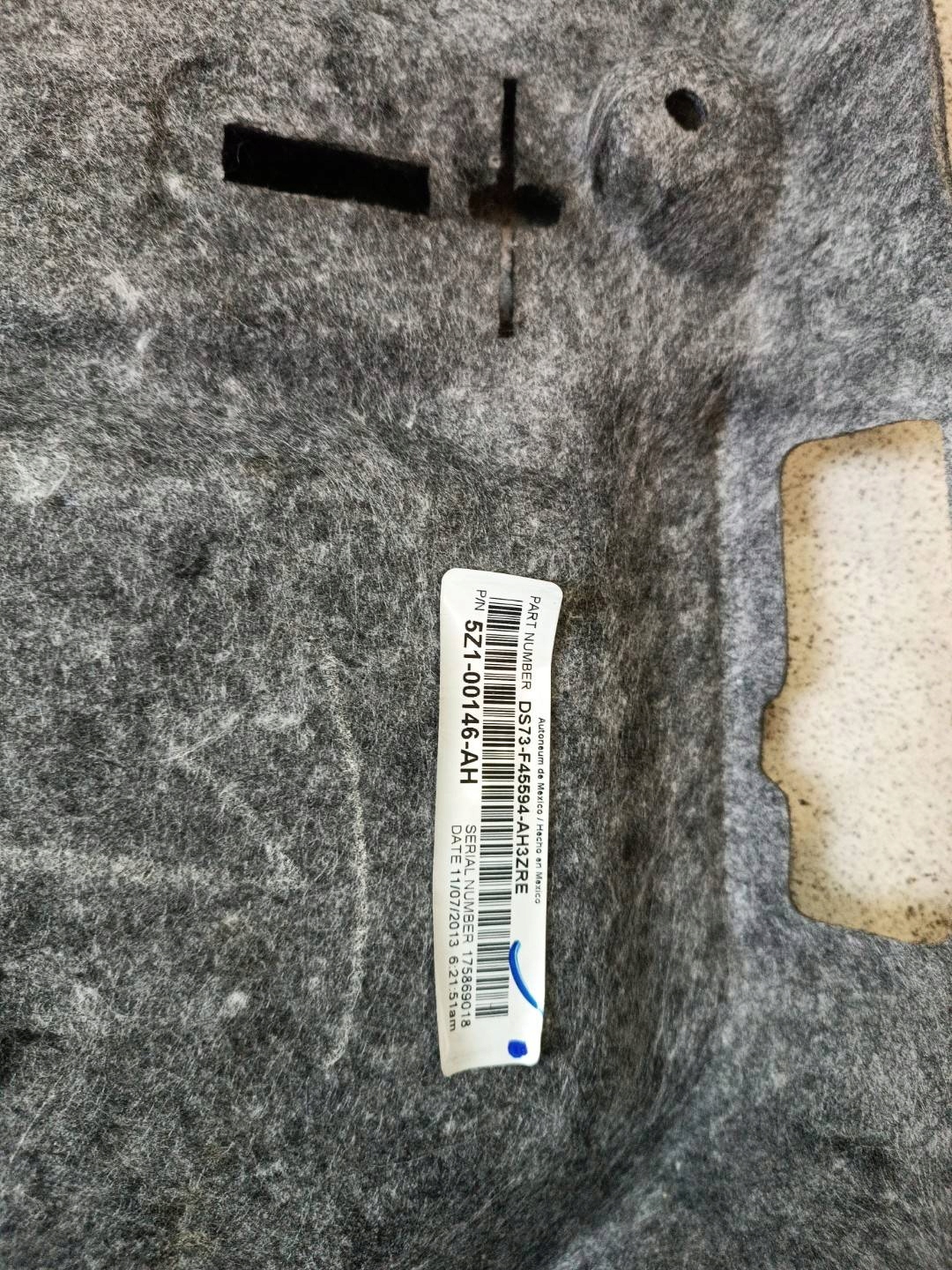 upholstery boot Ford Fusion USA 2 2014 DS73F45594