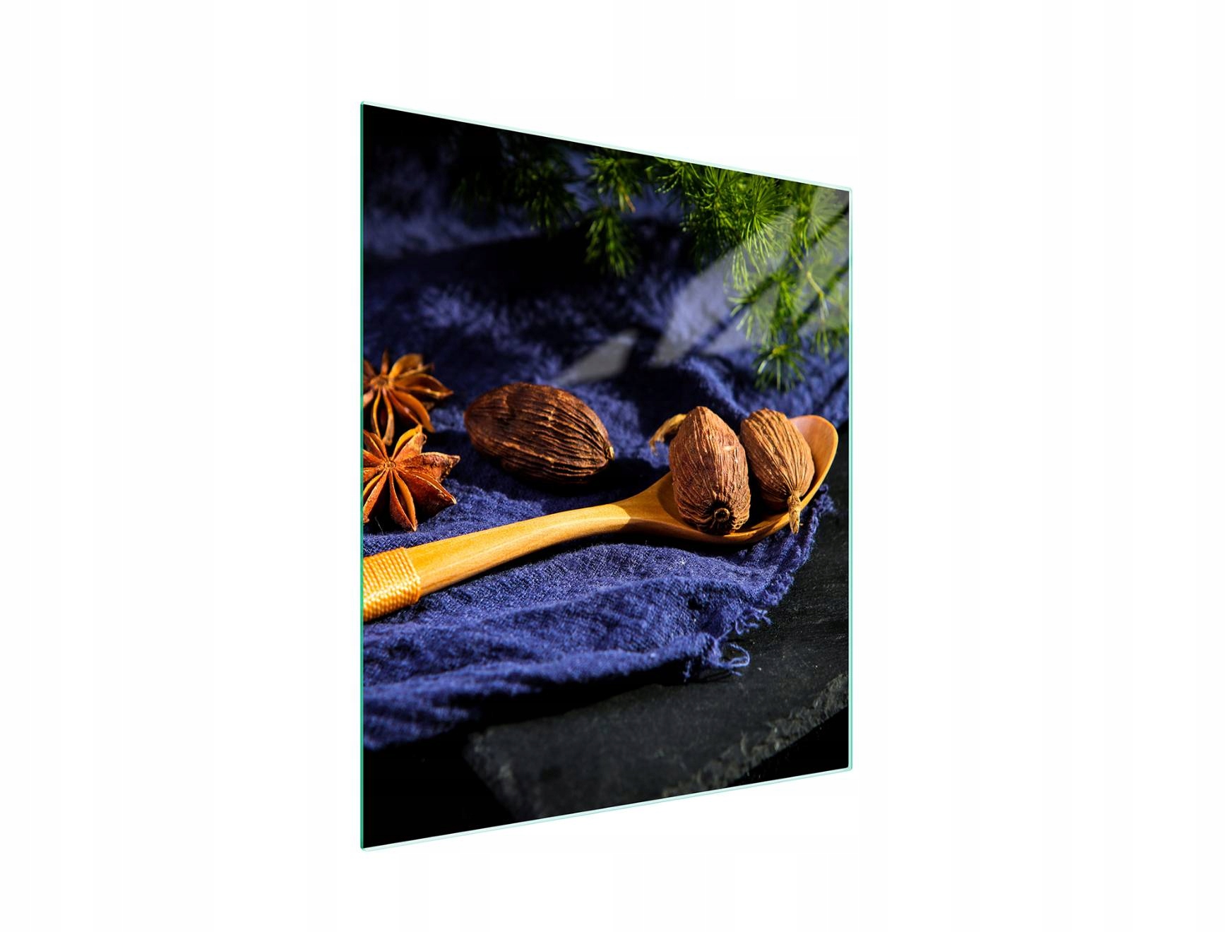 Skleněná Krájecí Deska 45x52 Kuchyně Tvrzené Sklo 7v1