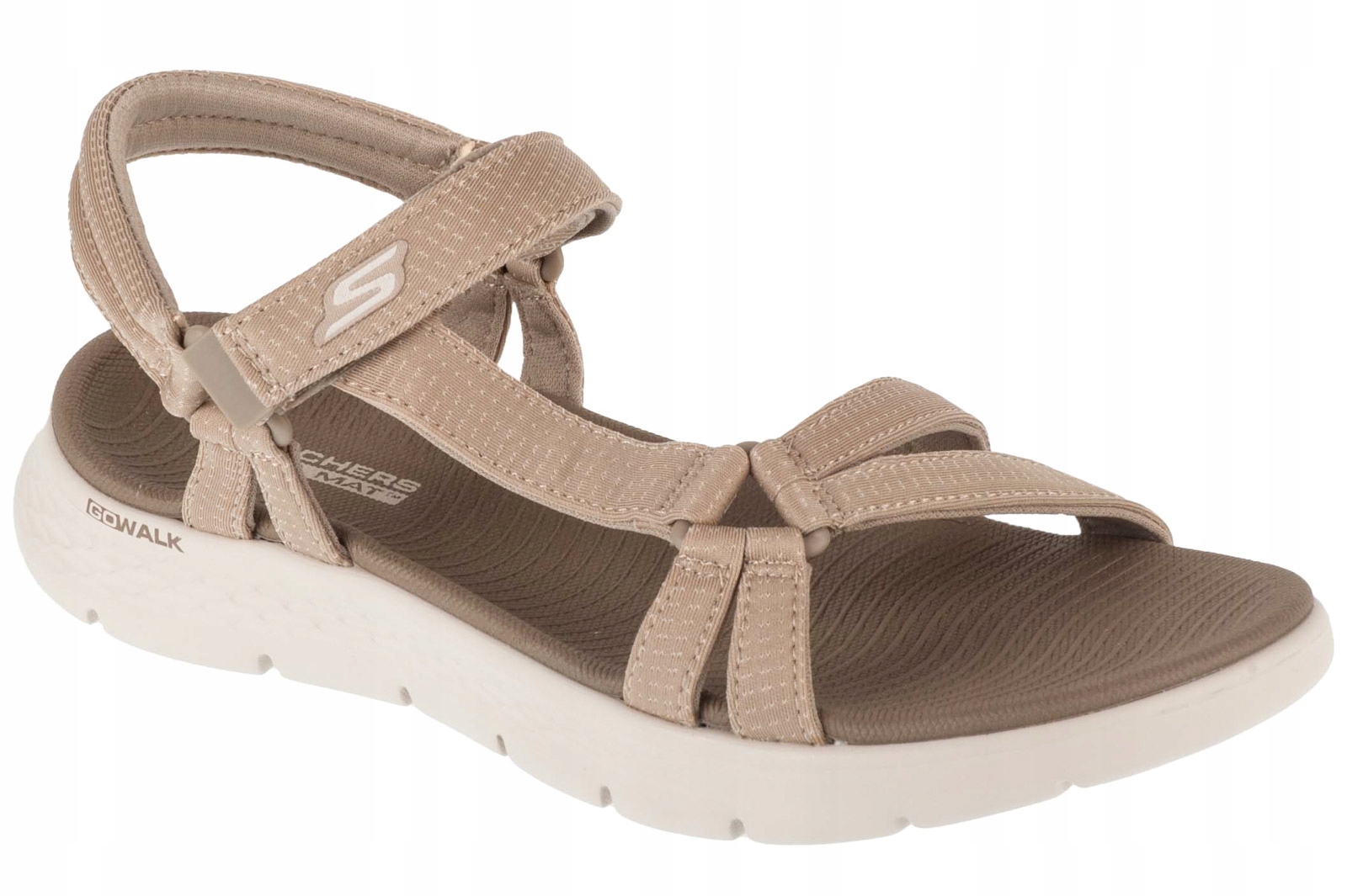 Skechers Go Walk Flex Sandal Sublime [41] Dámské sandály Tkanina Šedá