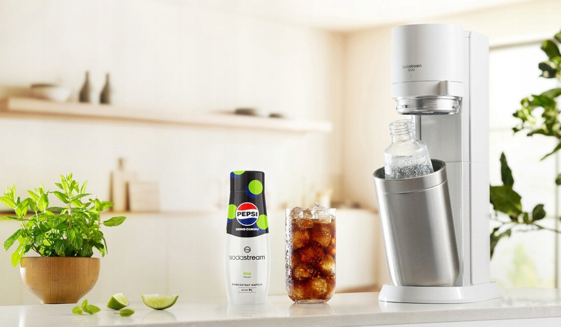 Syropy do saturatora SODASTREAM 6x Pepsi Max Lime bez cukru Kolor dominujący wielokolorowy