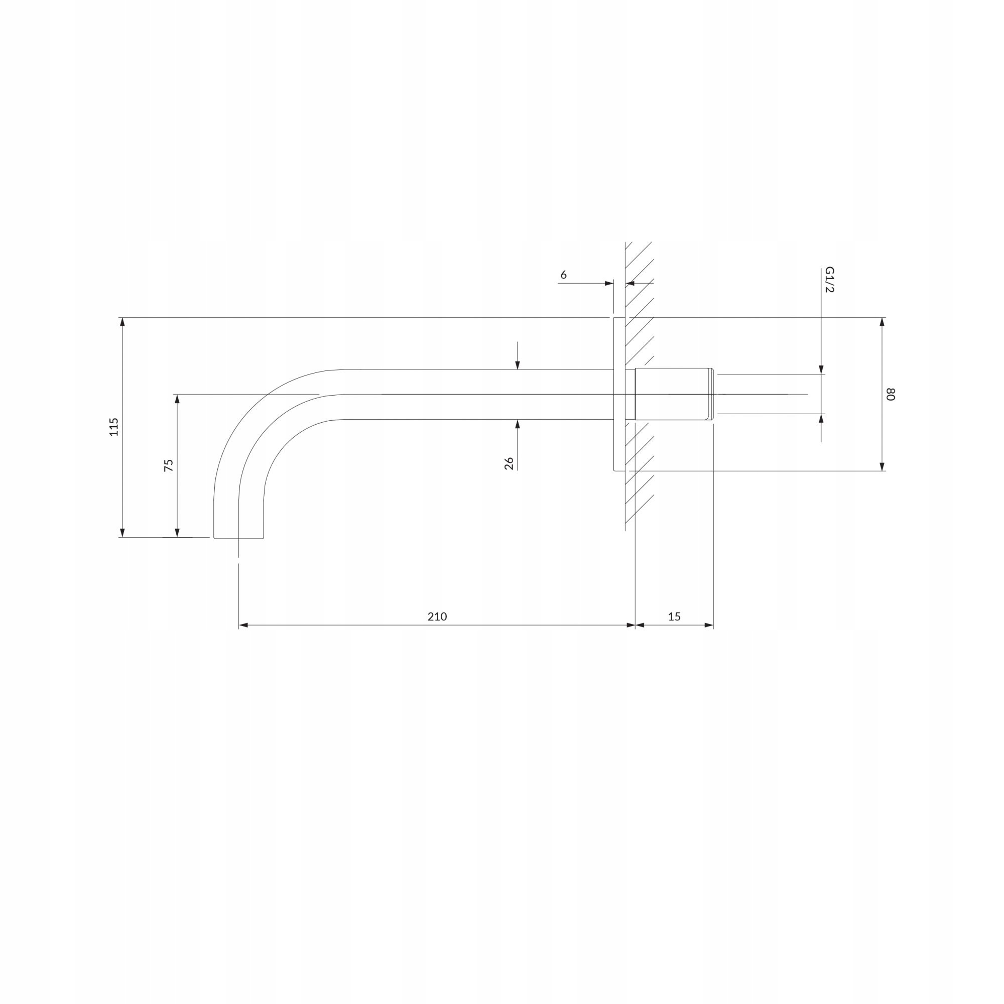 WYLEWKA WANNOWA PODTYNKOWA ZŁOTA OMNIRES Marka Omnires