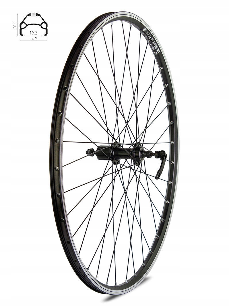 

Koło tylne 28" Rodi Skorpion, kaseta 8-9-10, masz.