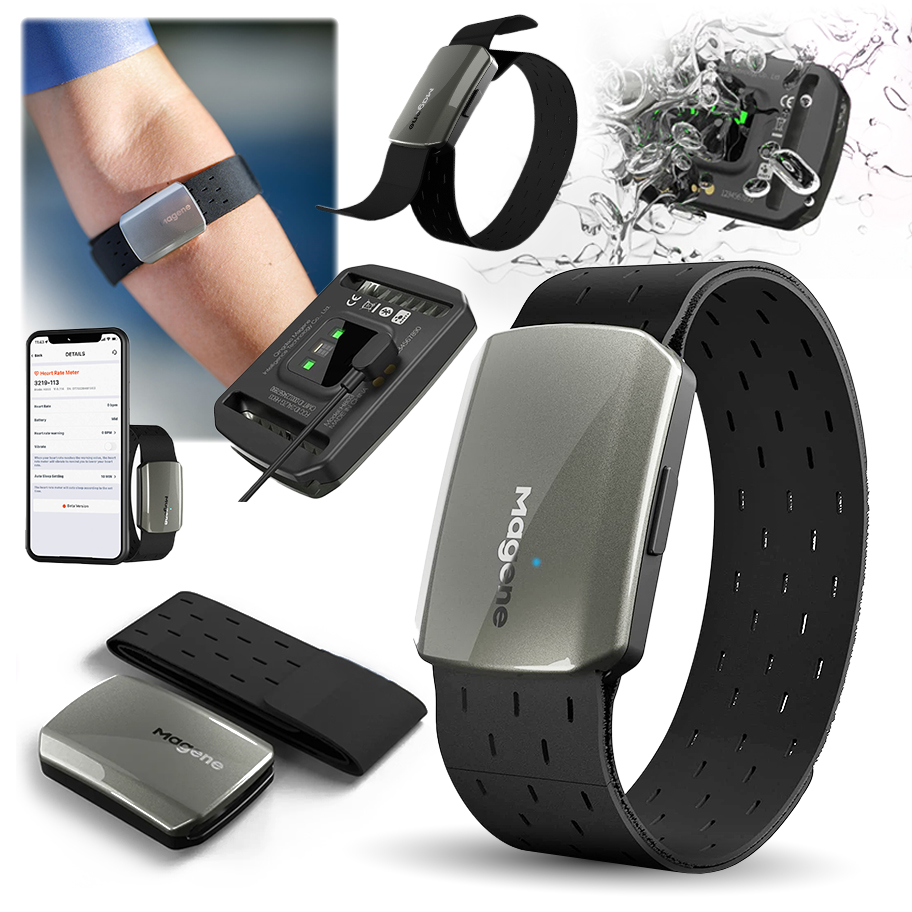 Řemínek na paži Ant+ Bluetooth Magene H803