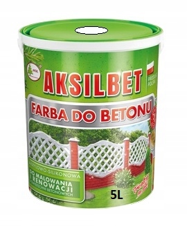 

Farba Aksilbet Do Betonu Posadzek Ogrodzeń 5L