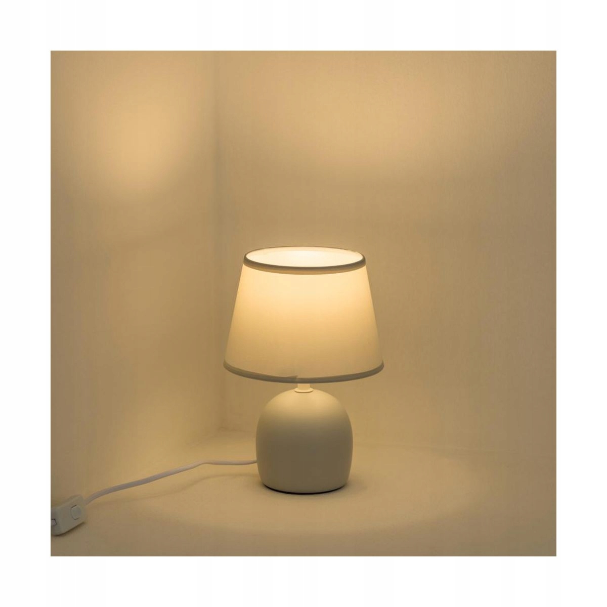 Lampa stołowa POKI szara E14 INSPIRE EAN (GTIN) 3276000393610