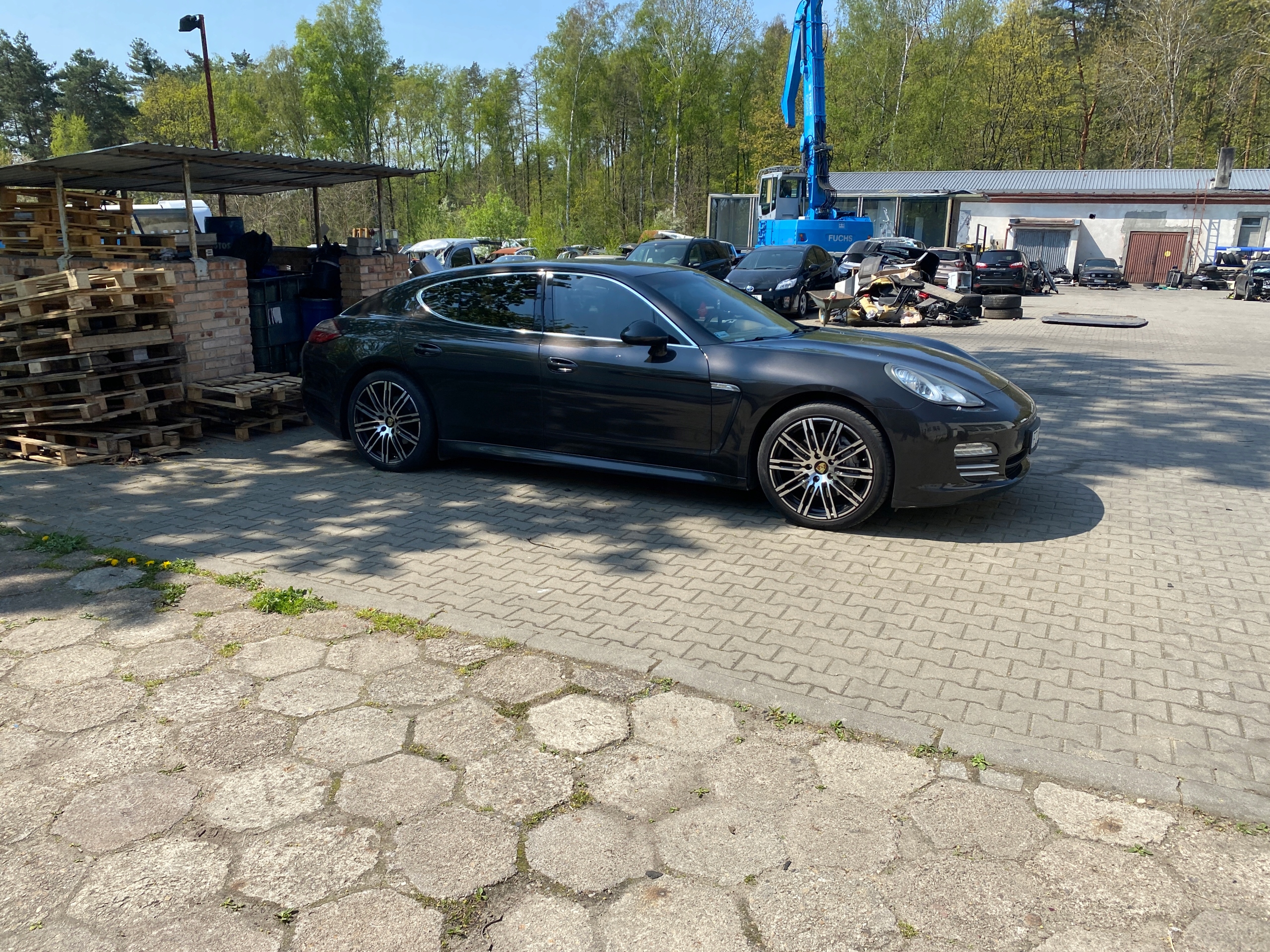 Most Panamera 970 Naczęści. przedni przód idealny IGŁA Z.Góra Producent części Porsche OE