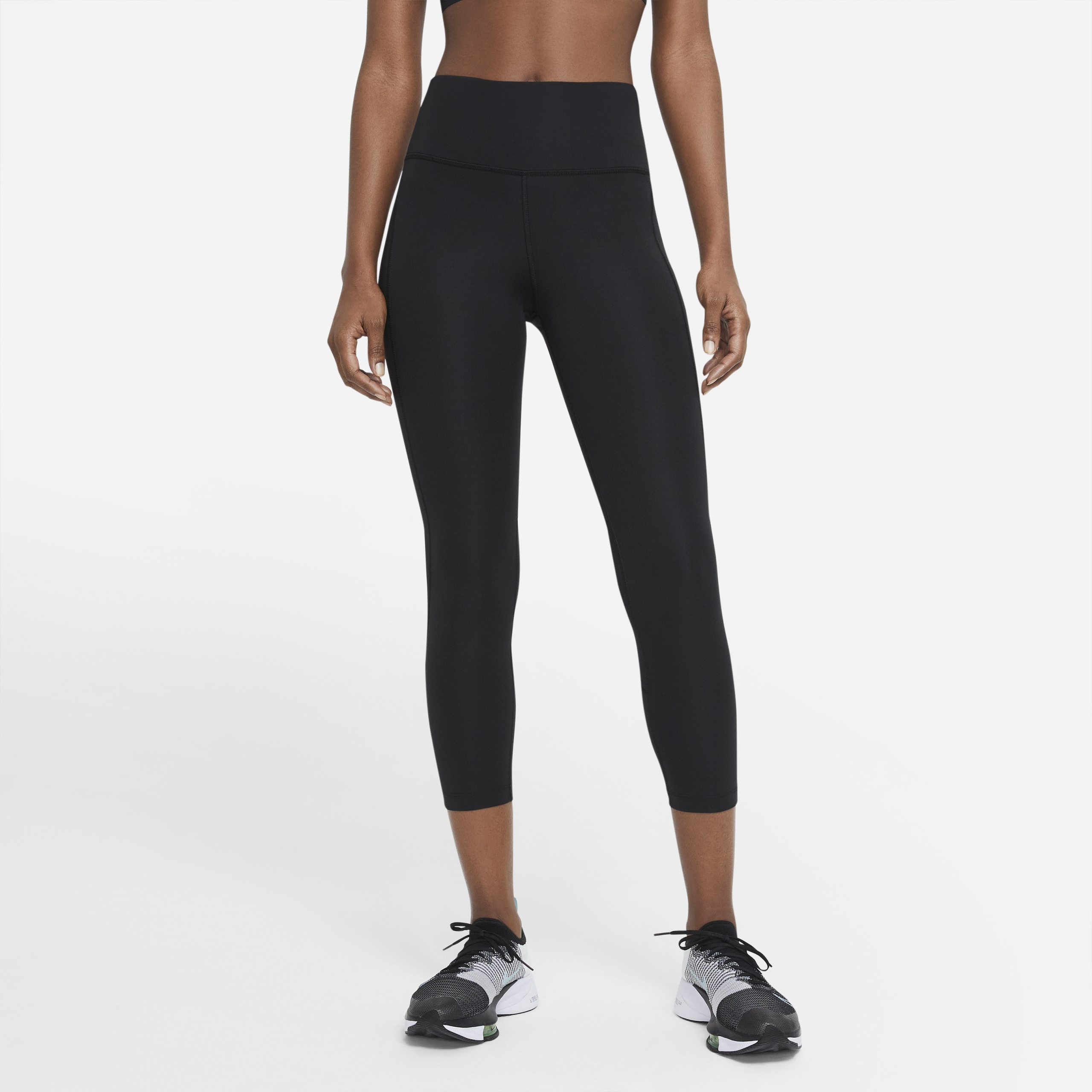 Lycry do biegania Nike Epic Fast Mid-Rise Crop Running Leggings, rozmiar S