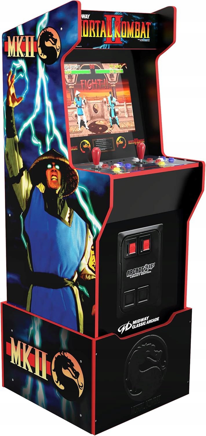Mortal Kombat II Automat Konsola Arcade1UP 12 Gier • Cena, Opinie