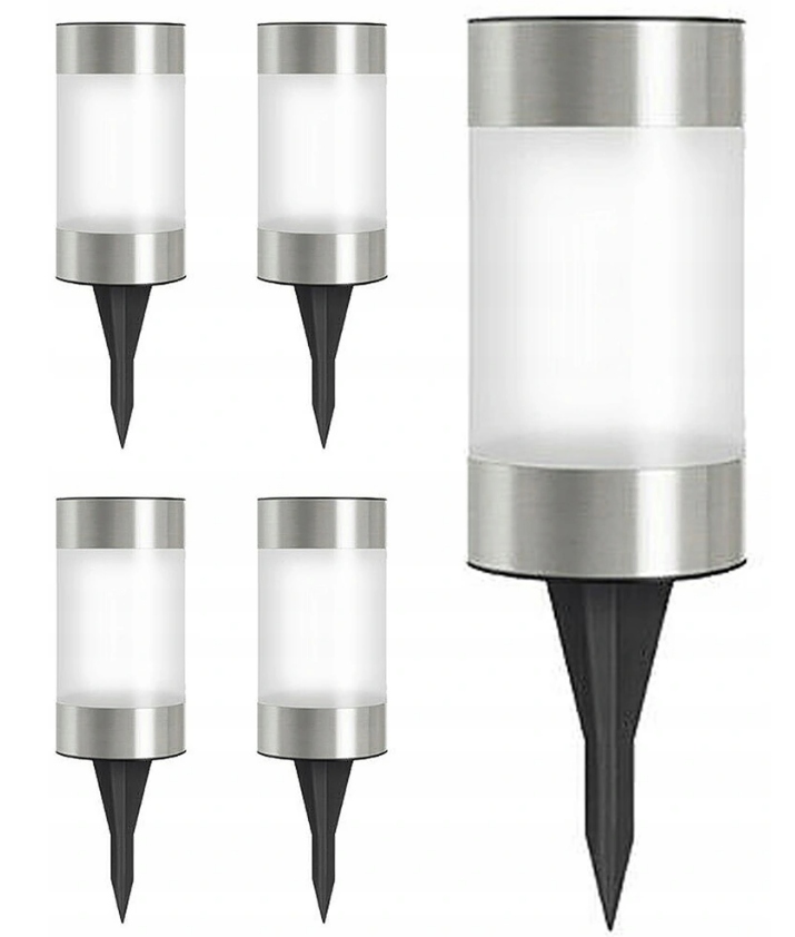 

4xLampa Solarna Ogrodowa Stojąca Wbijana J-14 Led