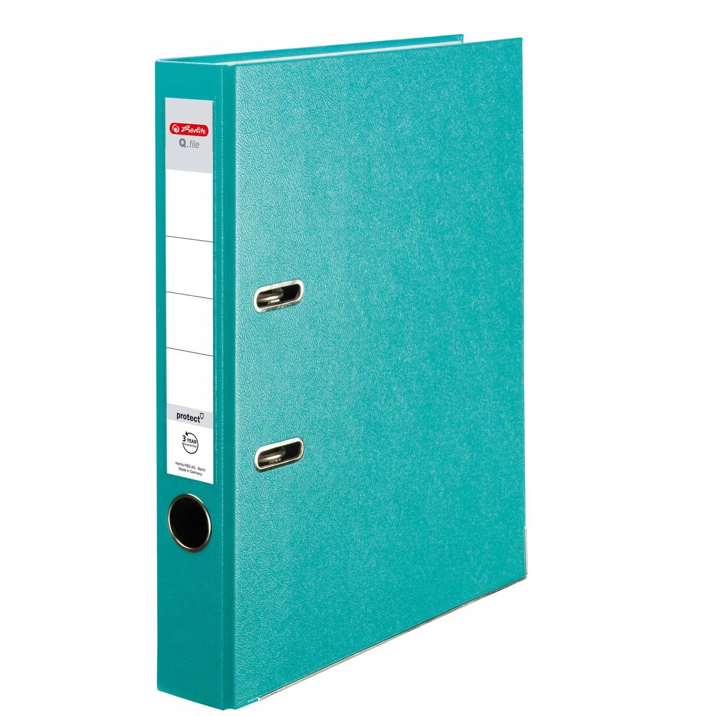 

Segregator A4 5cm 50mm turkusowy Q.File Herlitz