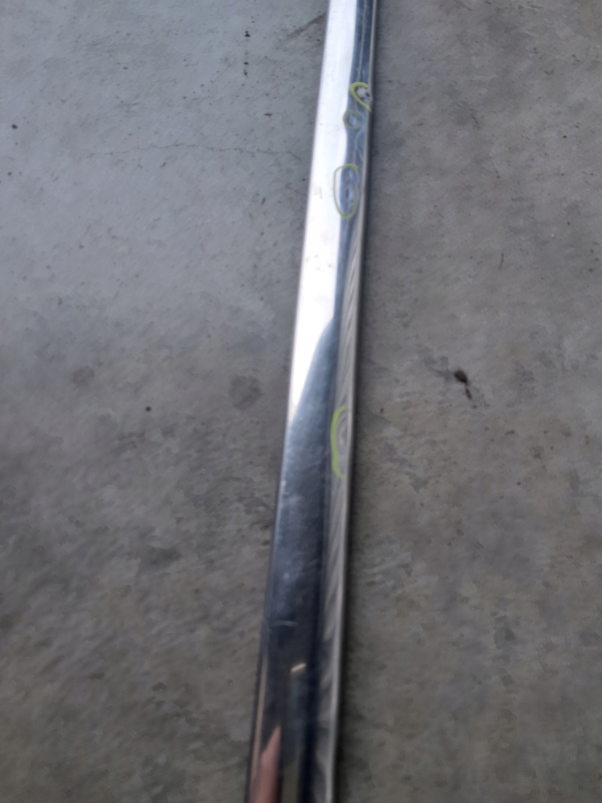 moulding threshold right MERCEDES 107 SL 1076980280