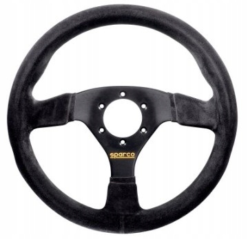 Volant Sparco R383 semišový plochý 3-ramenný 330 mm