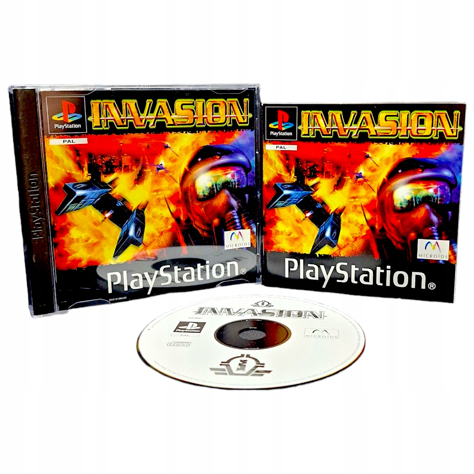 Gra Invasion Sony PlayStation (PSX PS1 PS2 PS3) EAN (GTIN) 3342181896452