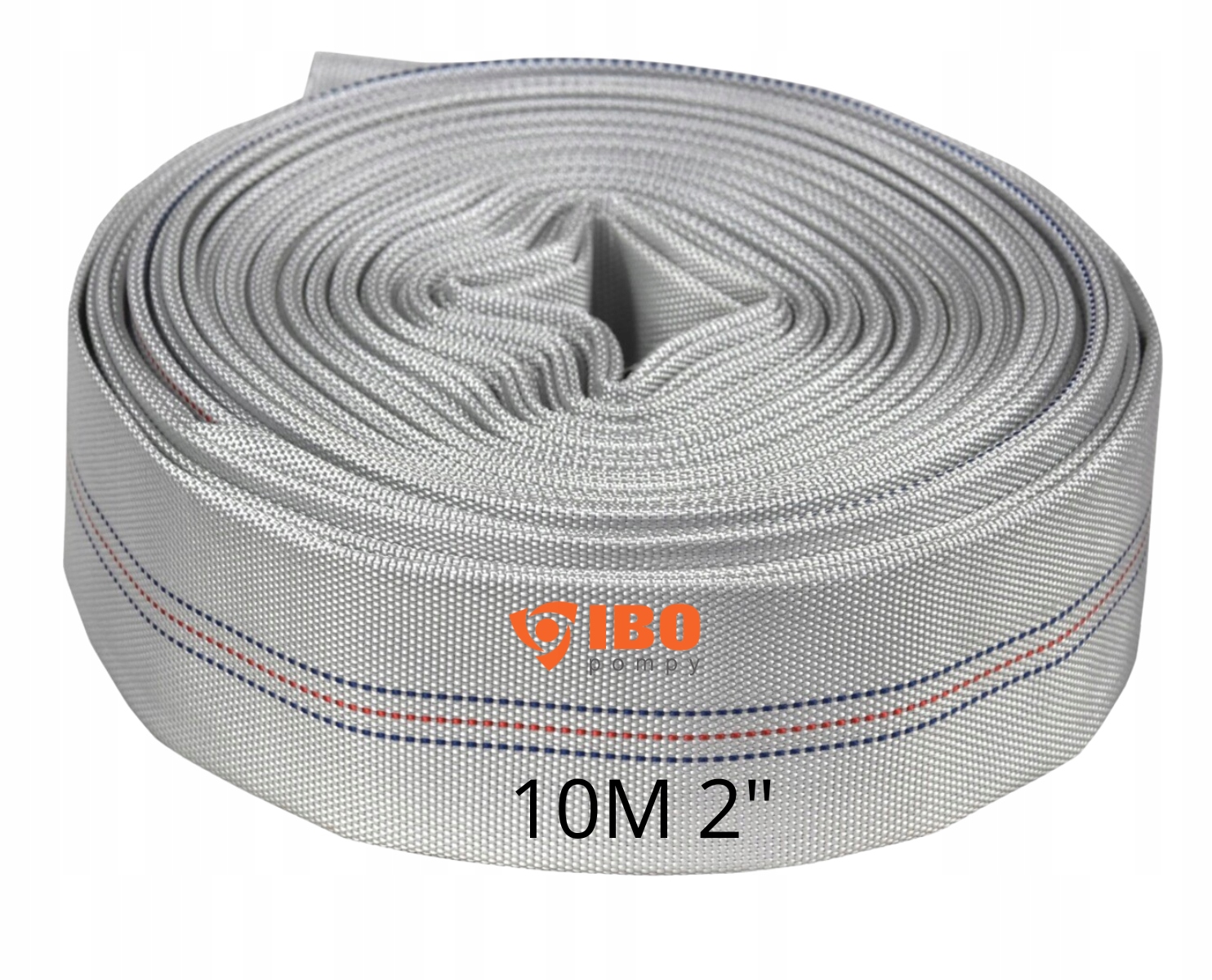 IBO 10 m wąż strażacki parciany 2 cale IBO MOCNY