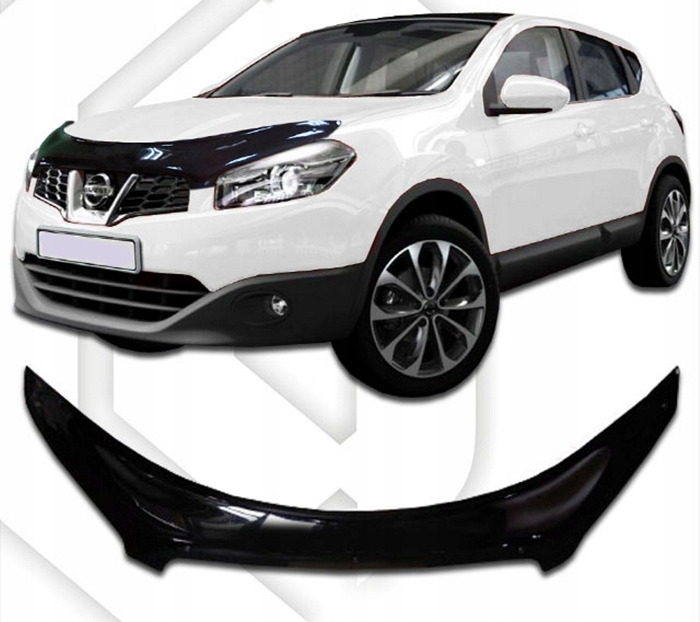 OWIEWKA MASKI PRZEDNIEJ NISSAN QASHQAI OD 2008 - 2013
