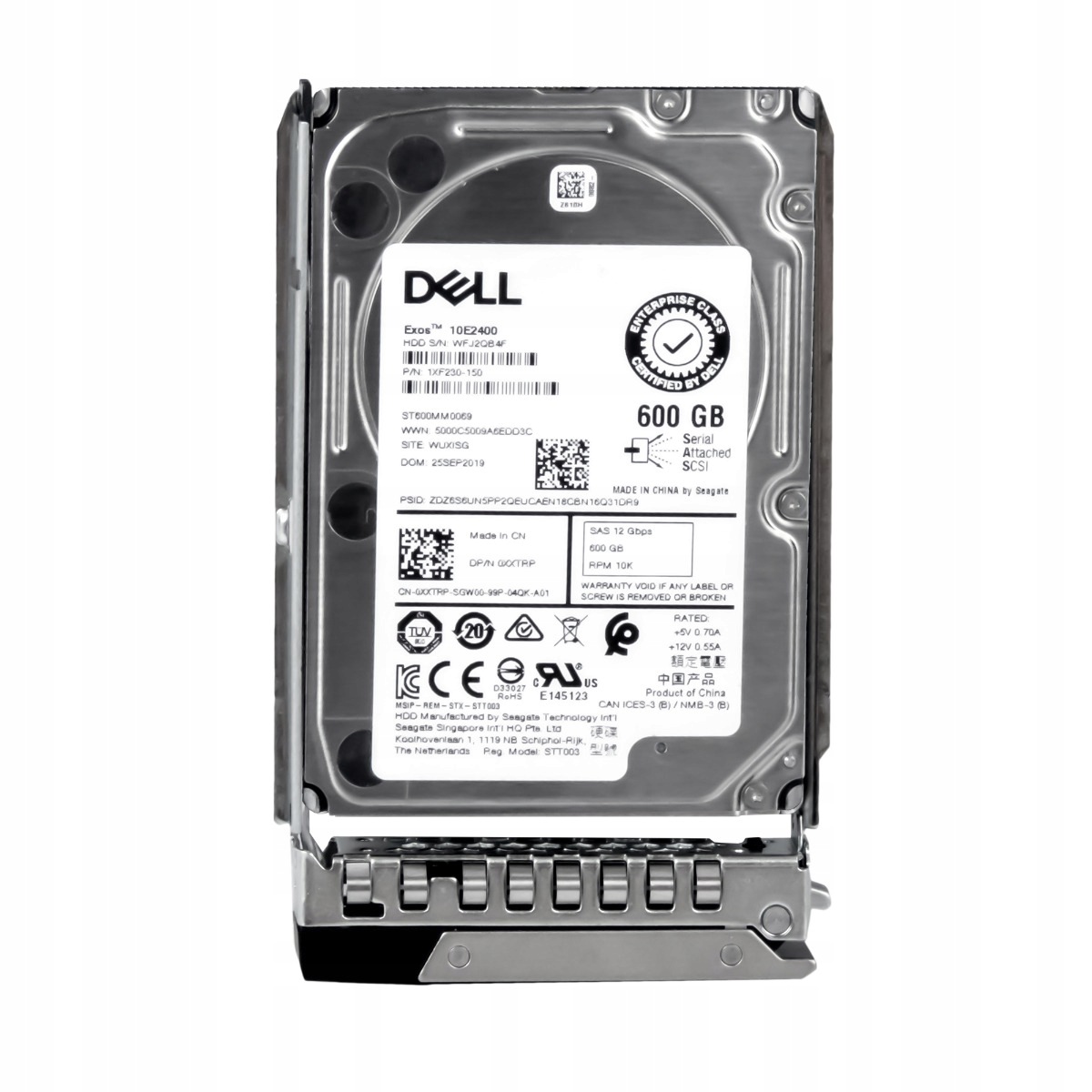Dell 0XXTRP 600GB 10K 128MB SAS-3 2.5'' ST600MM0069