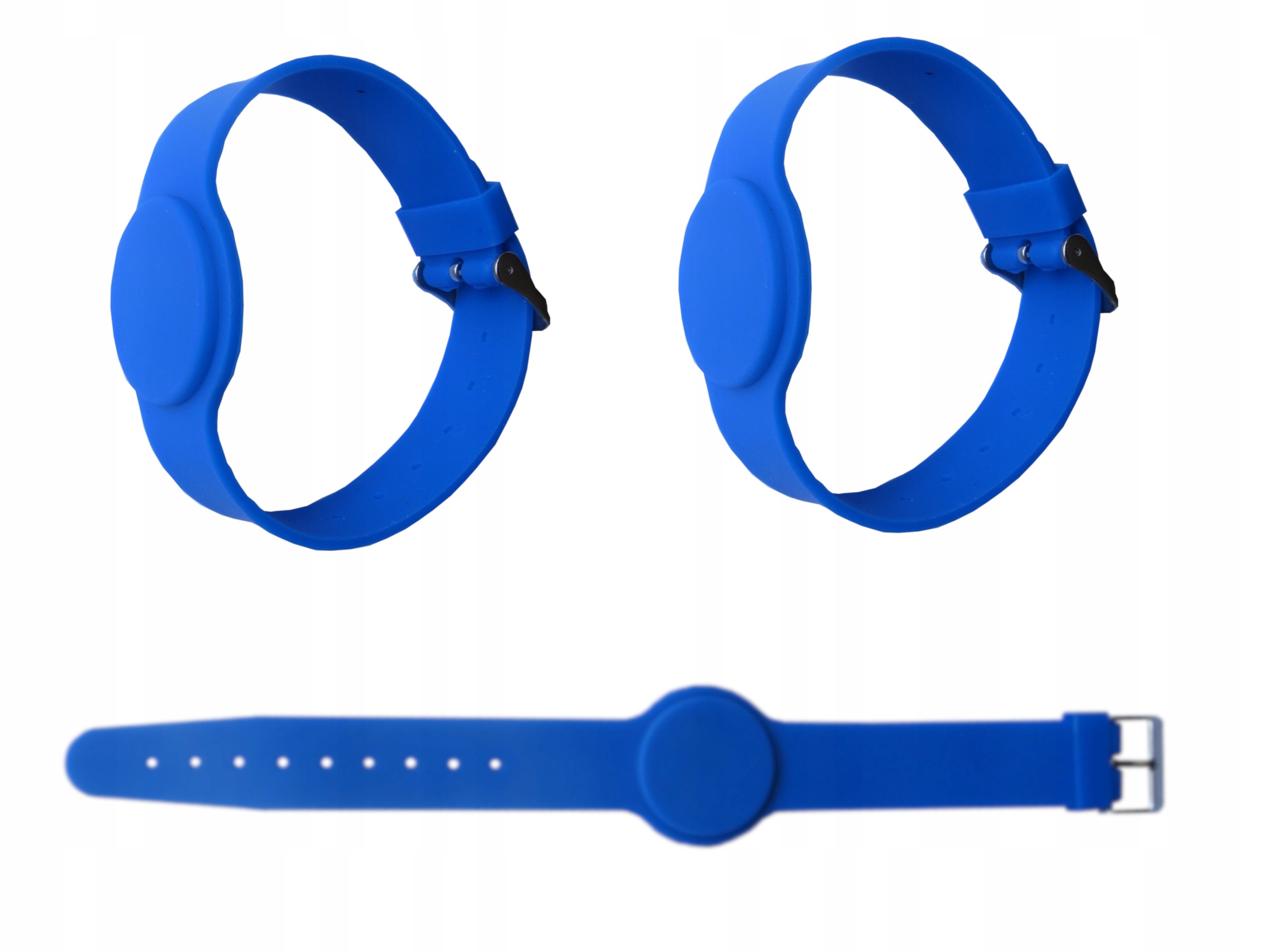 Bazénová páska modrá Unique 125kHz Tag ID EM4100 Silikonová 100 kusů