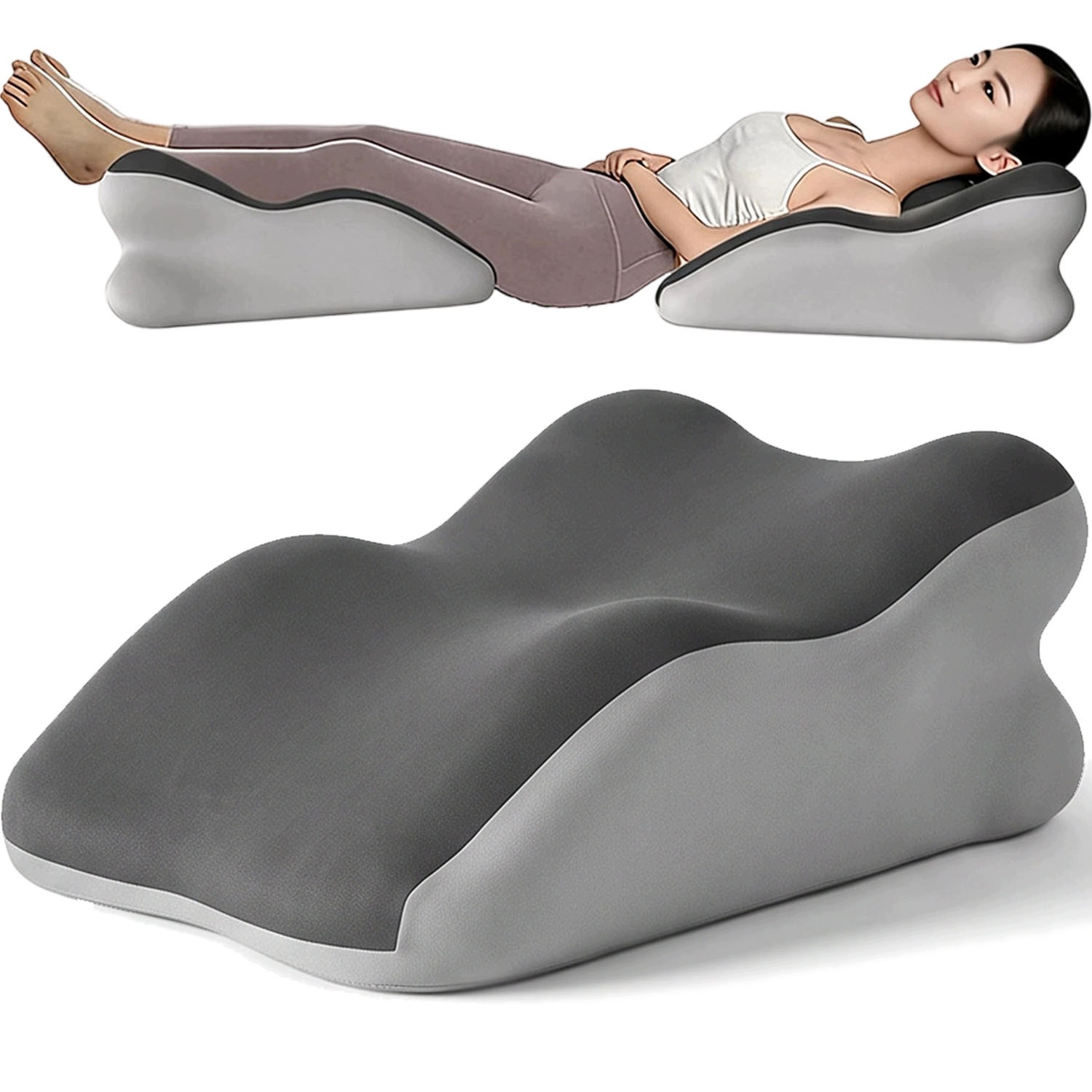 Poduszka Ortopedyczna Pod Nogi I Spania Na Brzuchu Relaksacyjna Memory Foam