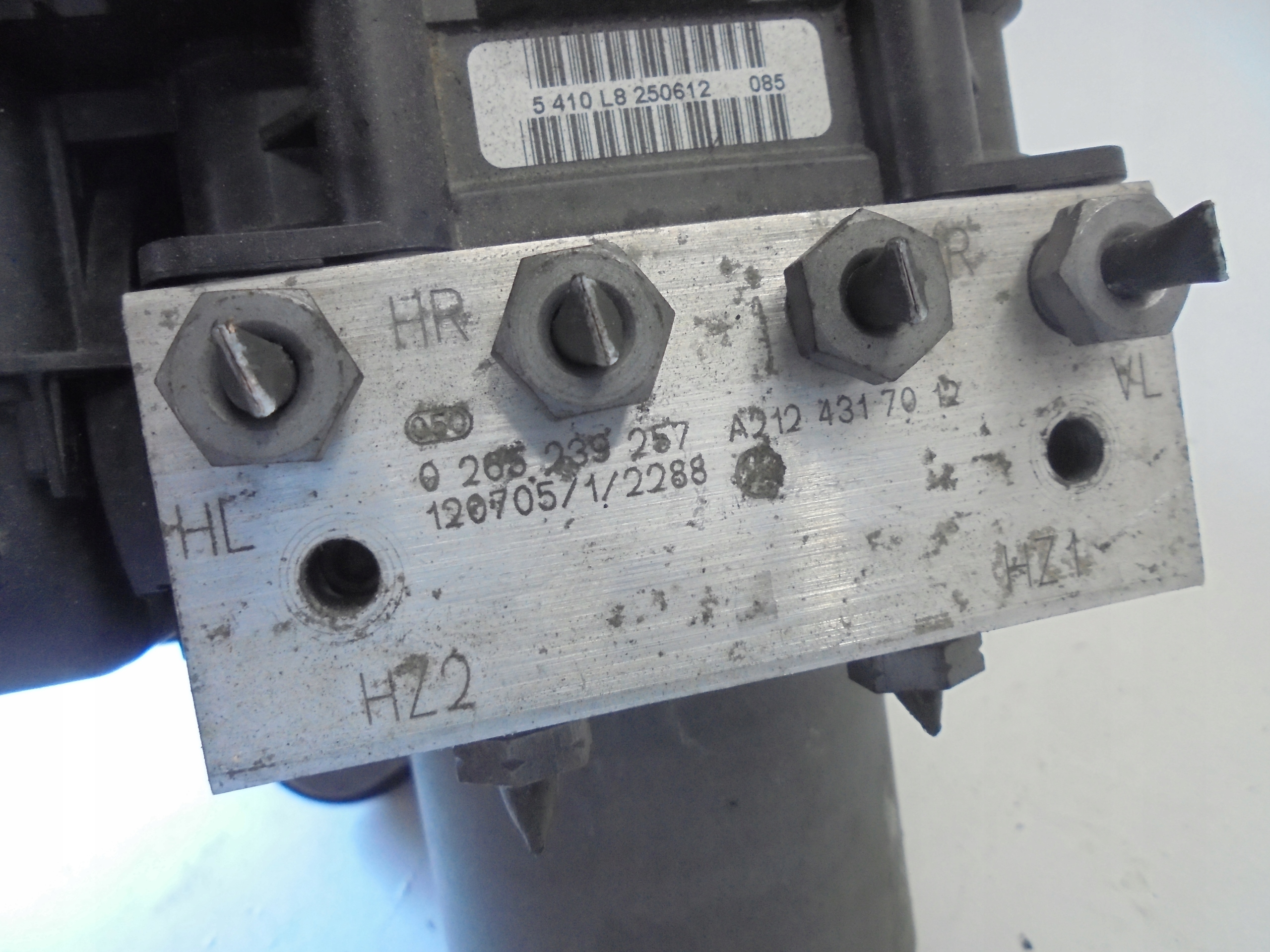 MERCEDES W207 W212 pump control unit ABS ESP 2012r