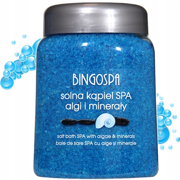 

Sól do kąpieli dla sportowców Algi i Minerały 850g
