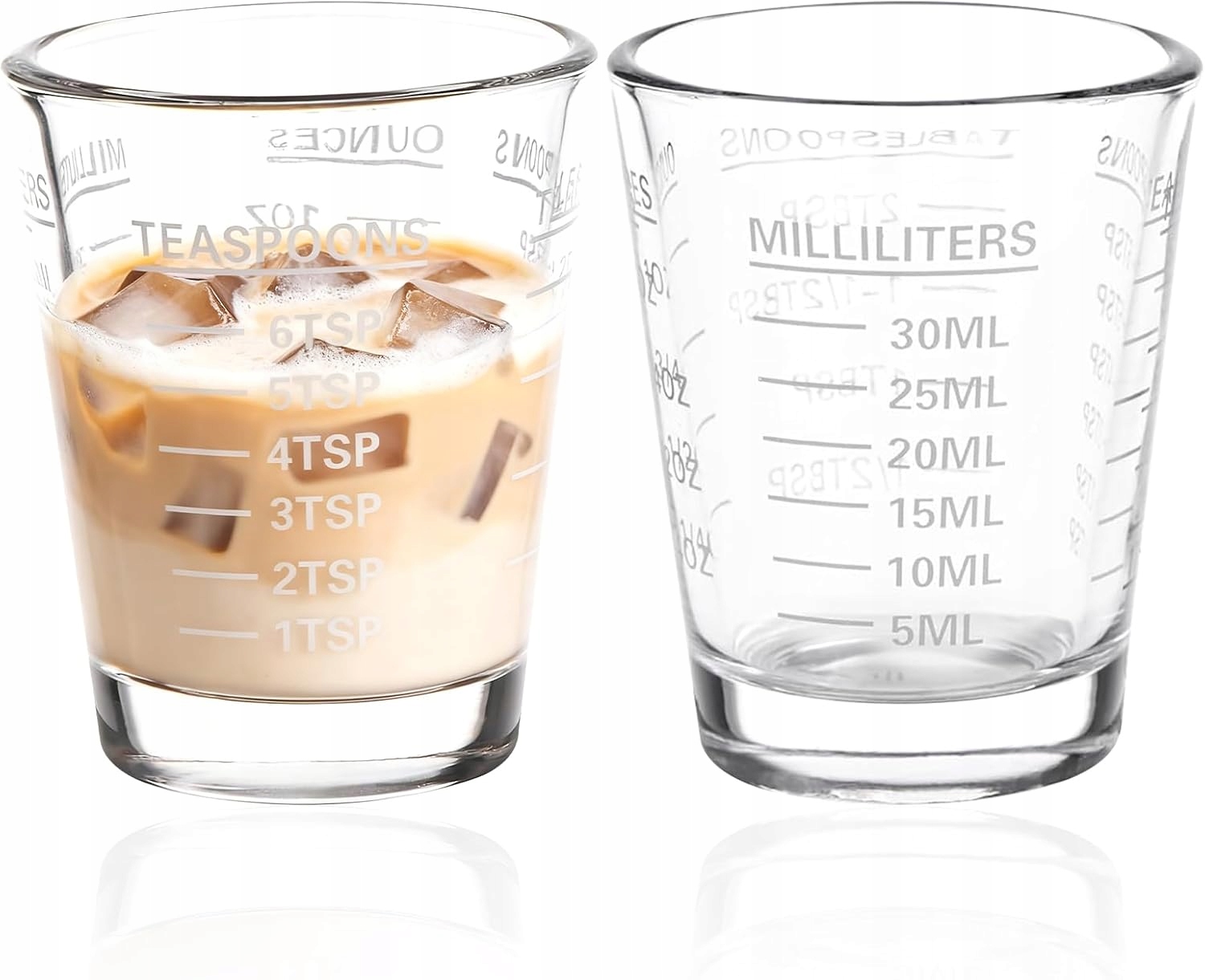 Malý Hrnek S Odměrkou 30 ML – Barmanská Odměrka Shot Se Stupnicí