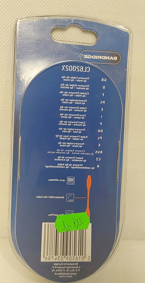 Kabel Firewire typu 4p-6p Kod producenta 0000