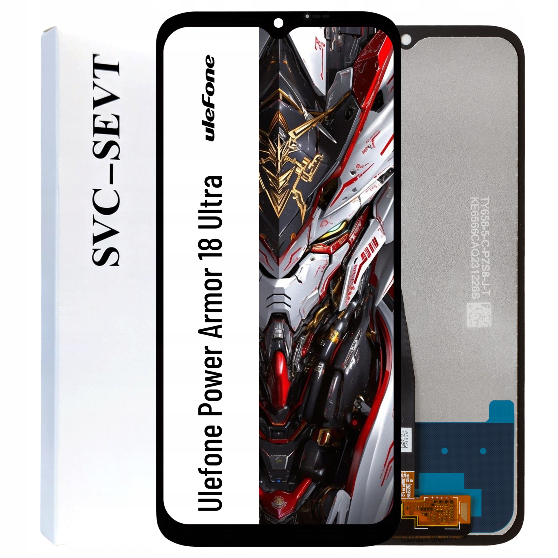Displej pro Ulefone Power Armor 18 Ultra LCD displej Originál Zila