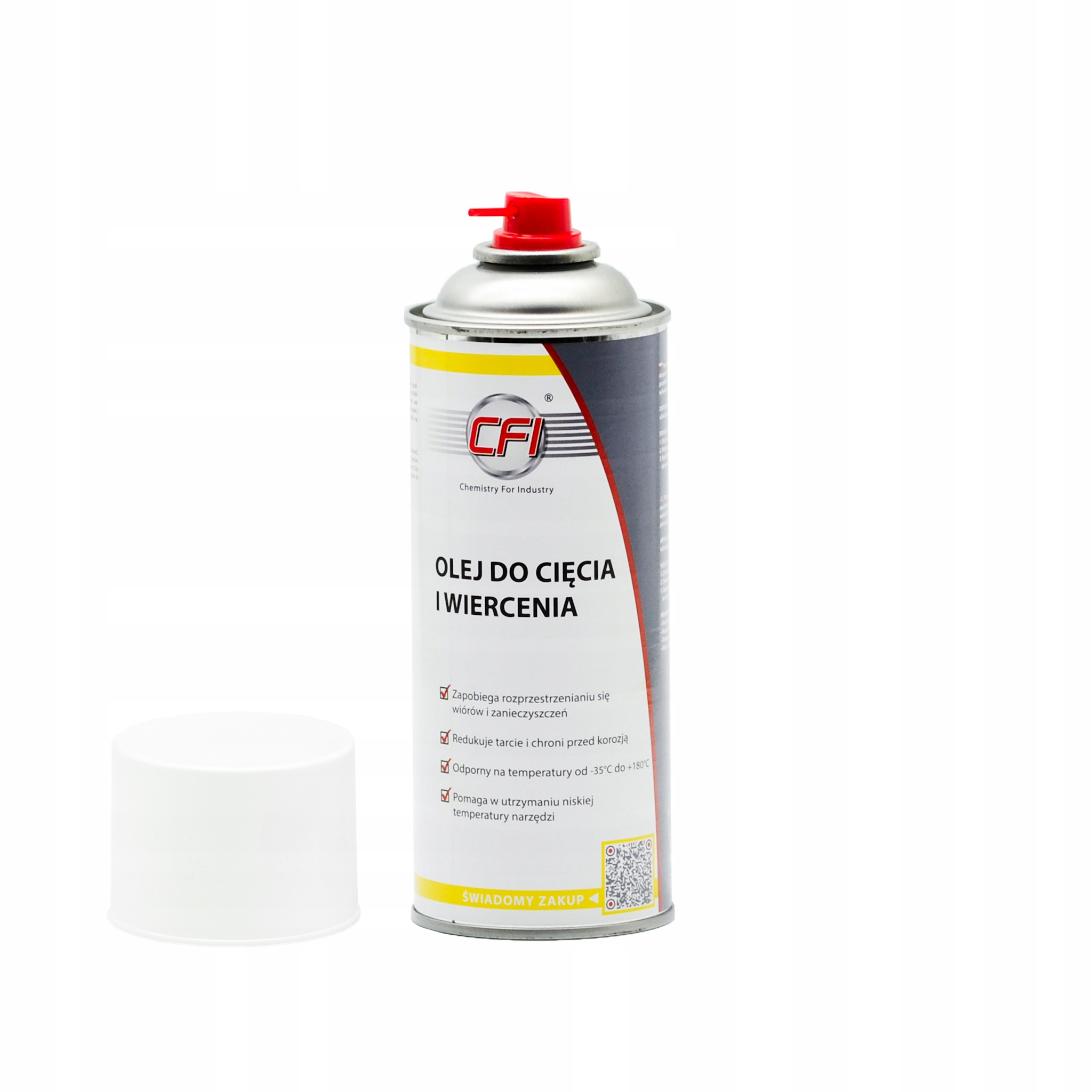 OLEJ CHŁODZĄCY DO CIĘCIA GWINTOWANIA I SKRAWANIA STALI 400 ML PUSZKA SPRAY Producent inny